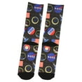 thumbnail image 5 of Buzz Aldrin's Adult NASA Apollo Space Shuttle 1958 Logo 1 Pair Crew Socks Pack, 5 of 5