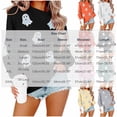 thumbnail image 3 of Zormilly Halloween Sweatshirts for Women Sequin Ghost Crew Neck Oversized Sweatshirt Spooky Season Fashion Fall Outfits, S-3XL, 3 of 6