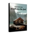 thumbnail image 4 of Scripture Walls We Will Serve the Lord Joshua 24:15 Bible Verse Canvas Christian Wall Art Ready to Hang Unframed, 4 of 8