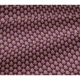 thumbnail image 5 of oneOone Tissu Jersey Viscose Imprimé Ethnique Ikat BTY 60 Pouces de Large, 5 of 5