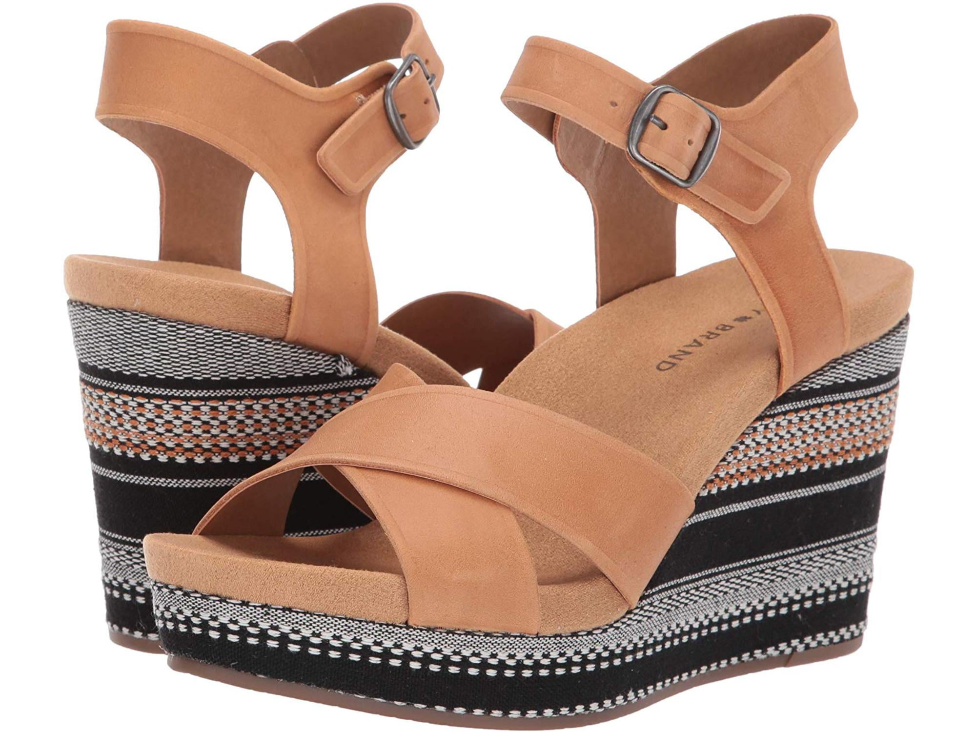 Lucky Brand Womens Yarosan Wedge Sandal