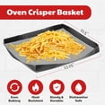 thumbnail image 4 of Cooks Innovations CB3429 Oven Crisper & Grill Basket, black, 4 of 5