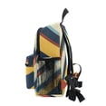 thumbnail image 4 of FORMRS School Backpack with Front Zippered Pocket 12" Student Travel Daypack, Retro Colorful Stripes, 4 of 6