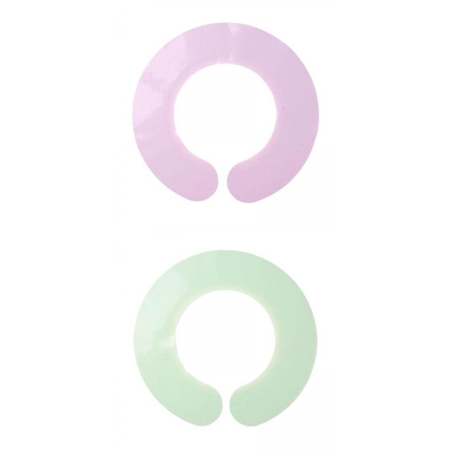 2 Uds. Mantón de Cuello de Corte de de Peluquería de Silicona para Hombres Y Mujeres de Salón Macarena Capa de cuello de corte de pelo