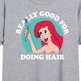 thumbnail image 3 of Disney Princess - Ariel Good For Doing Hair - Juniors Ideal Flowy Muscle T-Shirt, 3 of 5