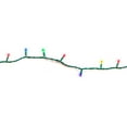 thumbnail image 3 of 2 Sets of 100 mini glass incandescent look indoor/outdoor LED light, green wire, multi, 3 of 3