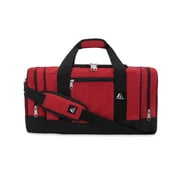 Everest Unisex 30 in Sporty Gear Duffel Bag, Red