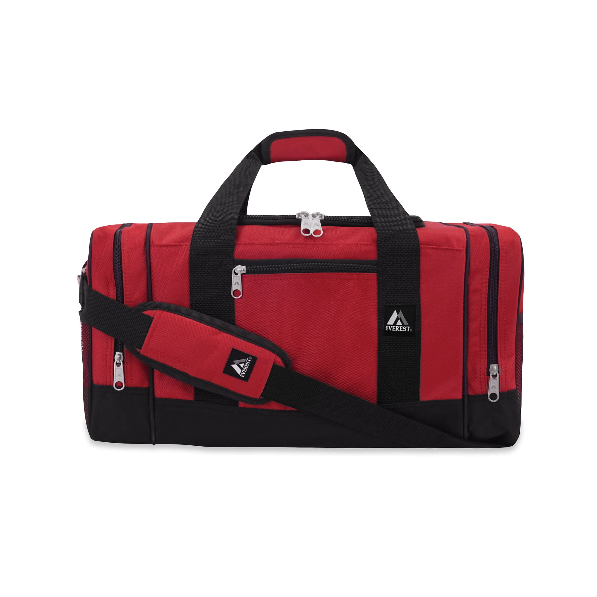 Everest Unisex 30 in Sporty Gear Duffel Bag  Red