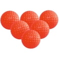 thumbnail image 3 of BESTYASH 6Set Indoor Golf Practice Red Durable Rubber Golf Balls for Ball Lovers, 3 of 4