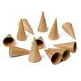 thumbnail image 4 of Factory Direct Craft 2.25 Inch Tiny Paper Mache Cones, Pressed Cardboard Craft Cones, 72-Pack, 4 of 4