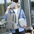 thumbnail image 4 of Cadorn 3PC Travel Laptop Backpack, Business Theft Slim Laptop Backpack With USB Charging Port, College Bag Gifts, 4 of 7