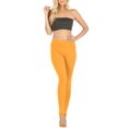 thumbnail image 4 of Womens High Waist Cotton Full Length Ankle Leggings, 4 of 7