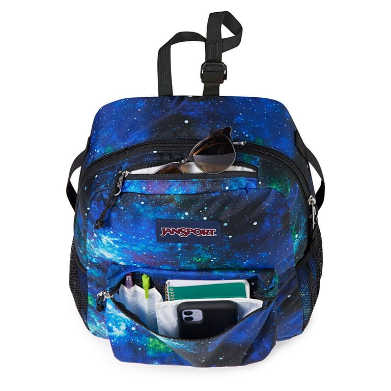 JanSport Central Adaptive Pack Wheelchair And Walker Compatible Backpack Cyberspace Galaxy 21L