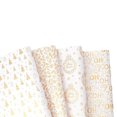 thumbnail image 2 of YIKA Christmas & New Year Wrapping Paper - 118In Roll 80 Gsm Thick Gold-Foil Gift Craft Paper, Suitable For Holiday Present Decorations & Seasonal Packaging C, 2 of 8