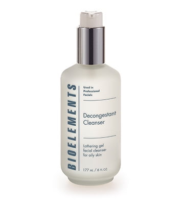 bioelements decongestant cleanser