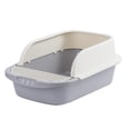 thumbnail image 2 of Bandeja de arena perfecl desmontable para mascotas orinal fácil de limpiar Gris, 2 of 2