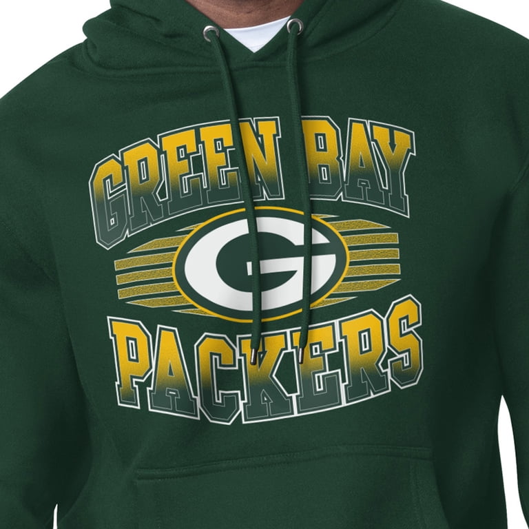 Men's Starter Green Green Bay Packers Team Grit Graphic Hoodie