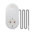 thumbnail image 1 of Mistaha Digital Thermostat Outlet Plug 16A Outlet Socket Temperature Controller 5+1+1 Six Periods & Heating, 1 of 8