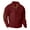 Red, variant on BLVB Mens Corduroy Sweatshirts Color Block Lapel Collar Button up Pullover Mock Neck Long Sleeve Sweaters Tops Red