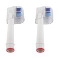 thumbnail image 1 of 2 cabezales de cepillo de dientes eléctrico de repuesto para limpieza profunda, cabezales de repuesto para cepillo de dientes portátil, tipo de limpieza precisa, 1 of 14