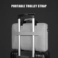 thumbnail image 4 of Laptop bag Sleeve Case Shoulder handBag for M1 M2 14 15 15.6 17 inch Macbook Air Pro 13.3  Asus Dell Notebook Briefcases (MODEL 3-DEEP GREY,17.3inch), 4 of 6