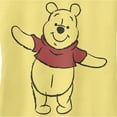 thumbnail image 2 of Junior's Winnie the Pooh Sketch Racerback Tank Top Banana Large, 2 of 4