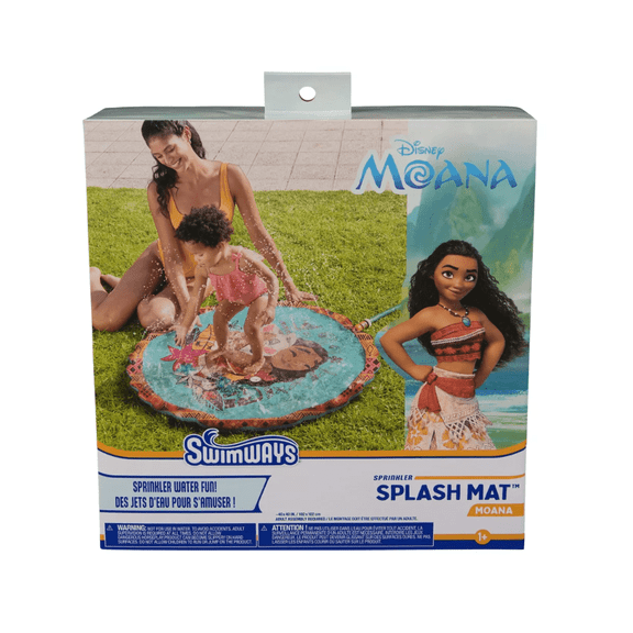Disney Moana Splash Mat: Pool Game  40 x 40 inches splash mat