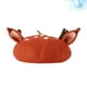 thumbnail image 4 of EeaseMX Gorro de lana de moda Astas preciosas Sombrero de boina de oreja Tocado cálido de invierno para dama Mujer Niñas (color miel, estilo adulto, circunferencia de la cabeza adecuada 54-60 cm), 4 of 7