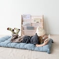 thumbnail image 6 of 3 Sprouts Recycled Fabric Kids Book Rack Storage Bookshelf Organizer in Pale Pink for Ages 3+, 6 of 13