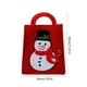 thumbnail image 3 of Decoraciones navideñas, adornos navideños, regalos de Navidad, bolsa de regalo con diseño de muñeco de nieve anciano, bolsa para dulces, bolsa para manzanas, bolsas de regalo de tela no tejida., 3 of 6