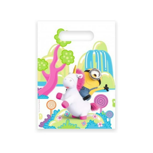 Despicable Me Fluffy Sacs de Fête (Lot de 6)