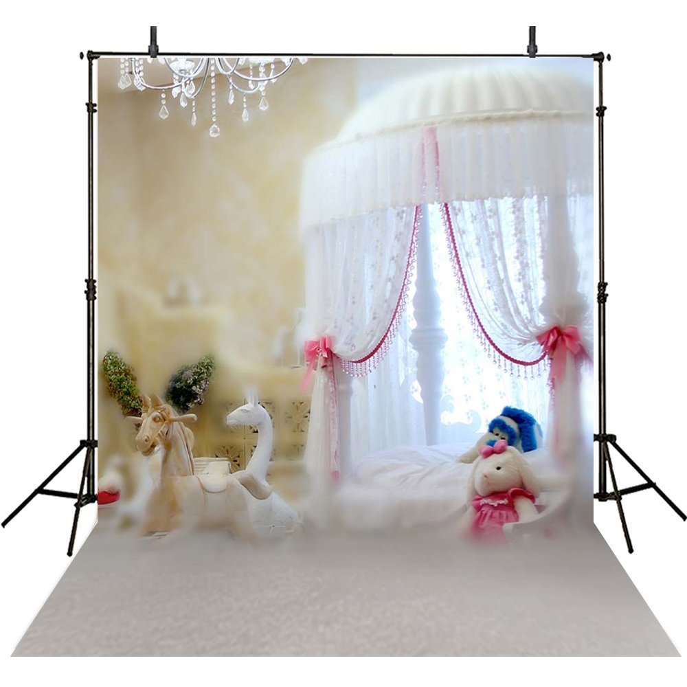 HelloDecor Polyester Fabric Baby Newborn Backdrops For Photography