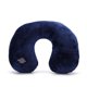 thumbnail image 5 of Almohada de viaje inflable: Joroba en forma de U, cuello de soplado de avión, textura suave y cálida, elástica y cómoda, núcleo de almohada de PVC, Marino, 5 of 7