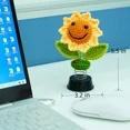 thumbnail image 2 of Adorno De Girasol Hecho A Mano De Coche Y Escritorio Accesor, 2 of 5