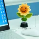 thumbnail image 2 of Adorno de girasol Accesorio hecho a mano para coche y oficina ER, 2 of 5