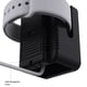 thumbnail image 3 of Soporte Del Cargador Soporte de cargador de consola de juegos 3D de silicona para Apple Watch Series 8 7 (negro) Ehuebsd Para estrenar, 3 of 9