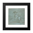 thumbnail image 2 of Circle of Vincenzo Camuccini 12x12 Black Modern Framed Museum Art Print Titled - Nessus and Deianira, 2 of 5