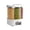 White, variant on Yucurem 6-Compartment Grain Dispenser, 360° Rotating Storage Container with Sealed Lid, 25 Lbs Airtight Storage Bucket for Grains, Beans, Rice, Peanut (Beige)