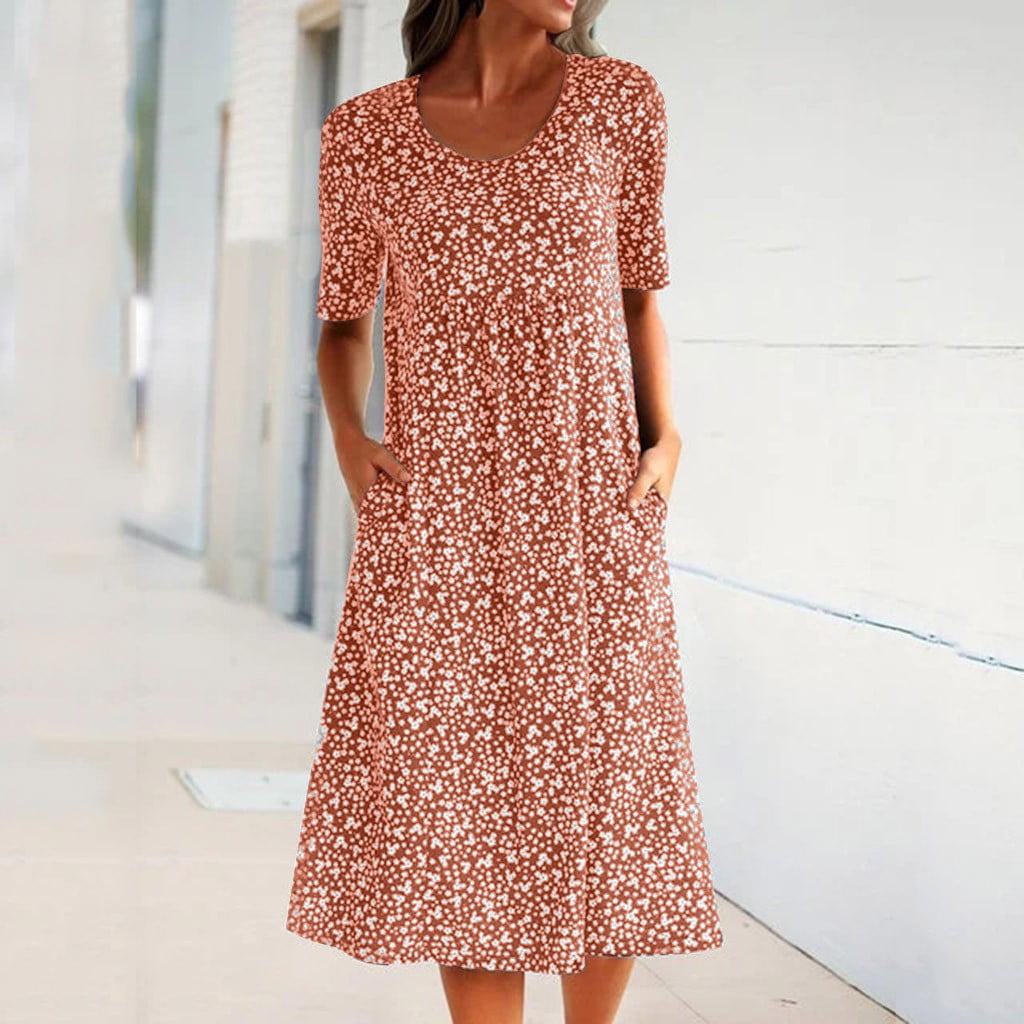 small floral pattern dress