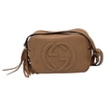 thumbnail image 1 of Pre-Owned Gucci Soho Disco Shoulder Bag in Brown Grained Calf Leather, 1 of 2