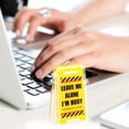 thumbnail image 5 of Typpkmm Acrylic Desk Sign "Leave Me Alone with I'M Busy" and Humorous Office Decor, 5 of 5