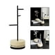 thumbnail image 4 of Organizador de joyas giratorio de 3 niveles para exhibir pulseras Negro, 4 of 9