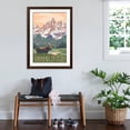 thumbnail image 3 of Art.com Grand Teton National Park - Moose and Mountains Art Print by Lantern Press, Brown Frame Wall Art, 32" x 44", 3 of 5