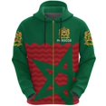 thumbnail image 5 of Sudadera con capucha y cremallera con estampado del emblema de Marruecos en 3D para hombre, tótem espiritual, bandera de Marruecos, sudadera con capucha con cremallera, ropa Harajuku Y2k, 5 of 5