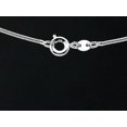 thumbnail image 2 of Collar HUOGUO, cadena con forma de serpiente chapada en plata, 20 cm de largo, 2 of 5