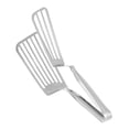 thumbnail image 3 of EeaseMX Pinzas de barbacoa al aire libre Pinzas de carne de acero inoxidable de acero inoxidable Tinzas de barbacoa Turners, 3 of 7