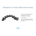 thumbnail image 2 of Cisco IP Phone 8851 - VoIP Phone - SIP, RTCP, RTP, SRTP, SDP - 5 Lignes - Charbon de Bois, 2 of 3
