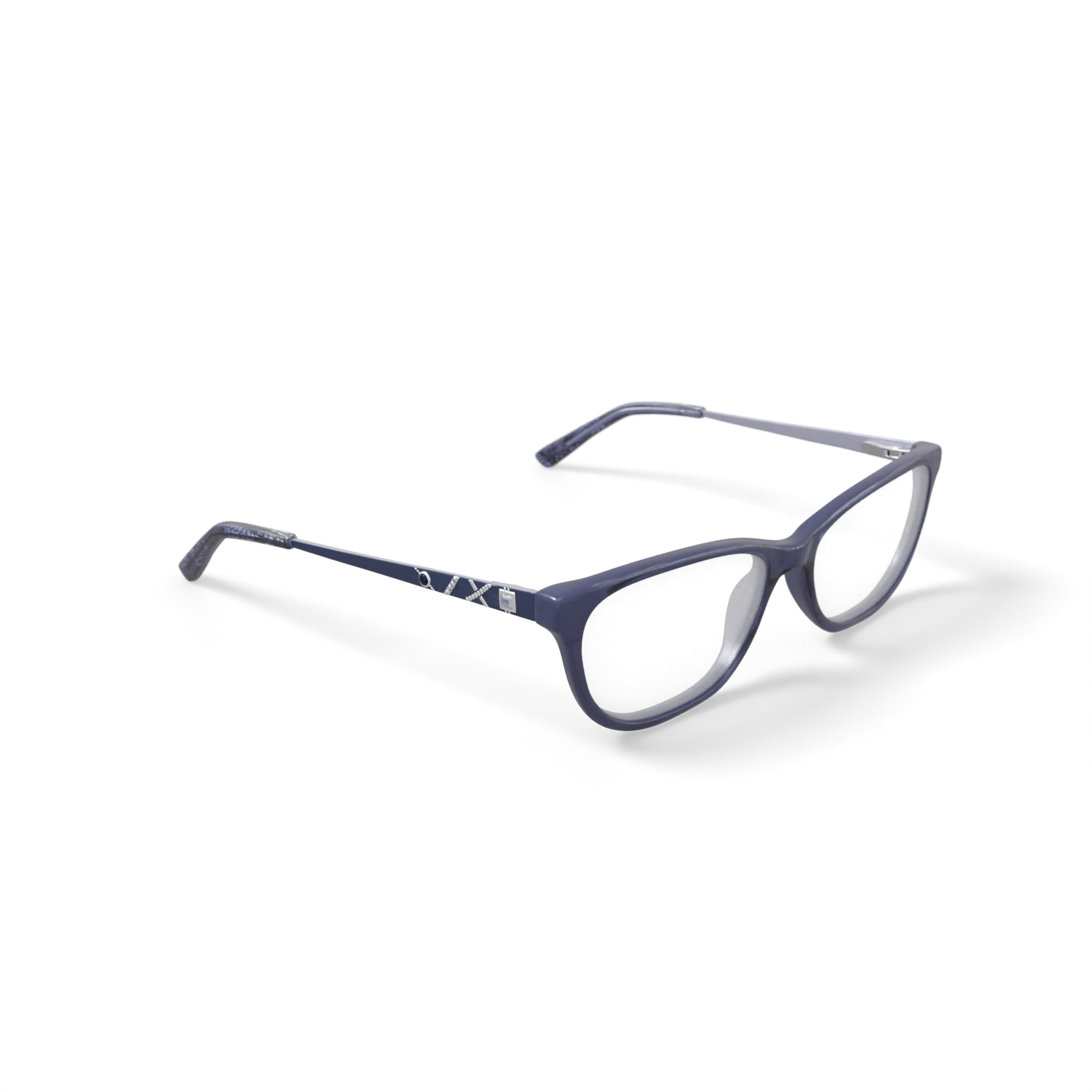 Bebe Women's BB4170 Prescription Eyeglasses with Case, Crystal Blue