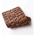 thumbnail image 2 of Yirtree 2Pcs Letter Digital Silicone Mold Large Alphabet Chocolate Baking Mold Abc Resin Mold Cake Pan Handmade Soap Mold for Biscuit Ice Cube Tray DIY, 2 of 8