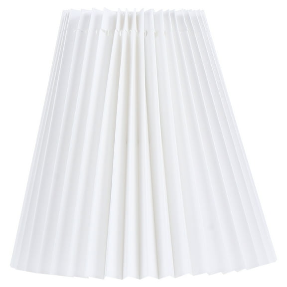 Monyance Light Shell Cover White Mushroom Pleated Lamp Shade for Bedside/Desktop/Chandelier/Pendant Light(6.3X5.12X6.3Inches)